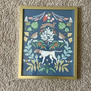 Helmsie Baby framed print “the hunt”